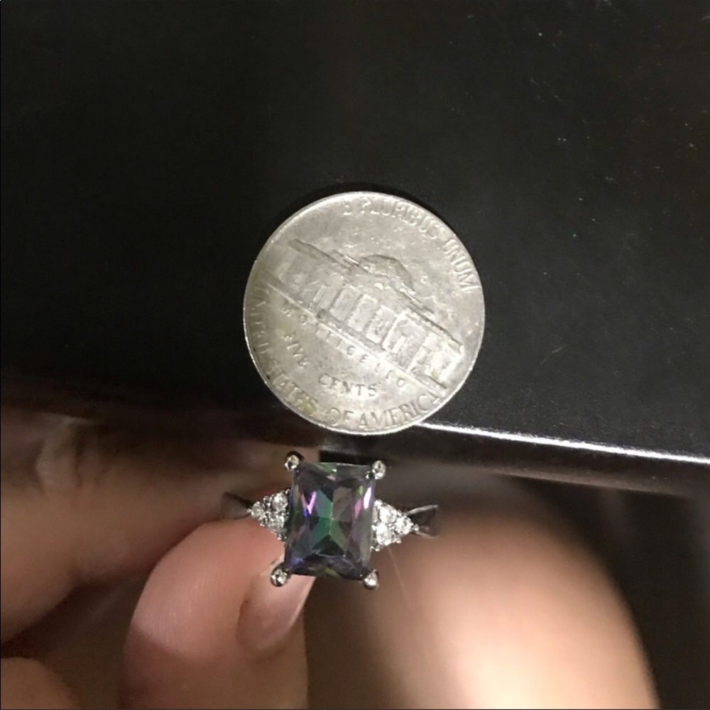 New 925 sterling silver topaz ring - Picture 10 of 10